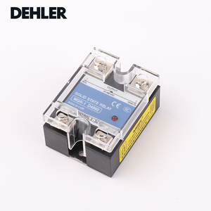 Dehler SSR 10A một pha điều khiển DC AC MGR-1 d4810 Điện áp tải Rơle trạng thái rắn 24-480V - Product Image 1
