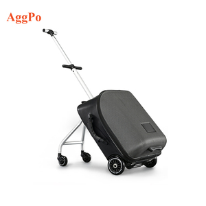 Trẻ em của gắn vali mới 20 "đi bộ bé Vali lười biếng Vali trẻ em có thể ngồi trên hộp đòn bẩy - Product Image 1