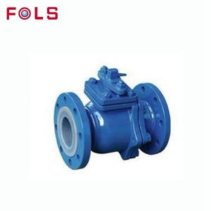 Válvula de bola de flúor DN 100 150 200 Q41F-10C/16C DN25 con extremo de brida PTFE - Product Image 5