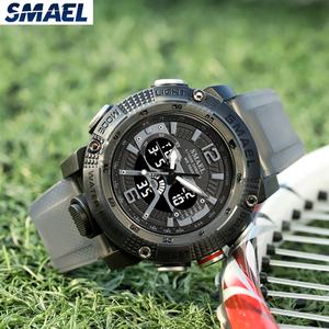 Reloj Deportivo Analógico SMAEL 8058 para Niños, Relojes LED para Adolescentes, Reloj Digital a Prueba de Agua, Reloj de Moda con Alarma, Reloj Infantil de Goma Resistente al Agua - Product Image 1