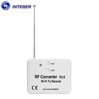 Convertidor WIFI RF de Frecuencia Amplia INTEGER INT-156 (240~930Mhz) con Funciones de Codificación Variable, Aprendizaje y Código Fijo, Alcance de 100m para Dispositivos Android/iOS