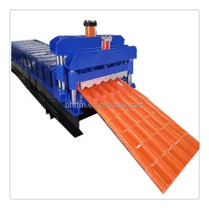 Cold rolling steel forming machine glazed tile cold bending forming equipment
