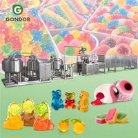 Ligne de production entièrement automatique pour la fabrication de bonbons gélifiés, de sucettes et de bonbons mous