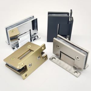 مفصل حمام مربع, مفصل حمام مربع من الفولاذ المقاوم للصدأ لتعليق الزجاج على الحائط - Product Image 3