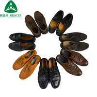Chaussures en cuir usagées, chaussures d'occasion, Kampala Ouganda, pour hommes, adultes, lots de chaussures en caoutchouc, fournisseur de chaussures pour hommes aux Philippines, 25 kg/balle