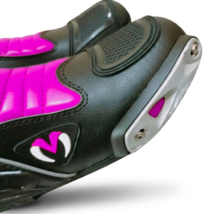 Zapatos de cuero rosas personalizados para mujer, botas de carreras de alta calidad, zapatos de cuero antideslizantes y duraderos, calzado todoterreno para hombre y mujer - Product Image 6