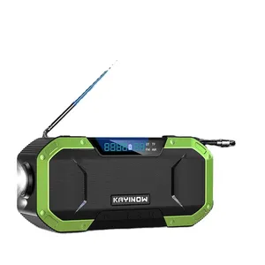KAYINOW厂家直销紧急天气收音机防水伊顿自行车徒步旅行装备收音机