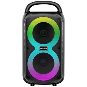 Enceinte Bluetooth Kakusiga 2x5W avec USB, carte SD, radio FM, portable, utilisation en extérieur - Product Image 4