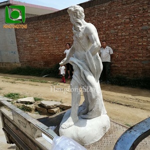 Fiberglas <span class=keywords><strong>Poseidon</strong></span> modeli birincil renk fiberglas Mold kalıp heykeli reçine şekil heykel - Product Image 3