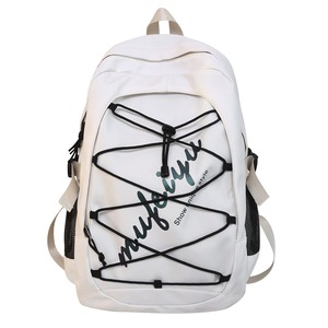 Mochila de viaje impermeable con cremallera unisex, almacenamiento personalizable al aire libre para deportes, tamaño de mano a la moda con forro de poliéster - Product Image 2