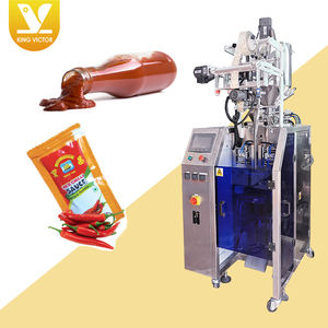 Machine Offre Spéciale de scellage de remplissage de forme de sachet de sauce chili Machine d'emballage de scellage arrière de mayonnaise Machine de scellage de remplissage de dosettes de miel - Product Image 1