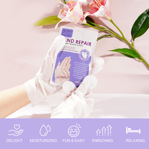 Sarung Tangan Masker Kolagen ALIVER dengan Shea Butter, Vitamin E, Ekstrak Tumbuhan, Melembapkan, Memperbaiki Kulit Tangan Kering dan Kasar, 20 Menit - Product Image 4