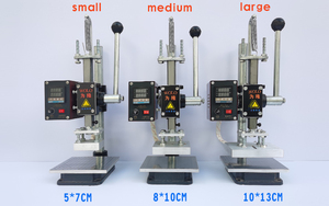 Nhỏ kỹ thuật số lá dập nóng máy vàng bạc lá của nhãn hiệu da logo dập nổi Máy t khe cắm máy dập nóng - Product Image 4