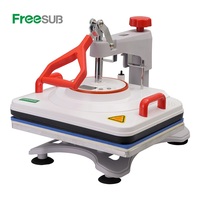 Freesub Machine d'impression par sublimation multifonctionnelle de bonne qualité 5 en 1, presses à chaud pour t-shirts, chapeaux, casquettes, tasses
