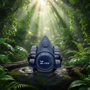 Respirador de Media Cara de Silicona Desechable, Suministro de Fábrica, Cartuchos de Máscara de Gas, Alta Filtración, Antipolvo, 3 Capas, Certificado EN140 - Product Image 1