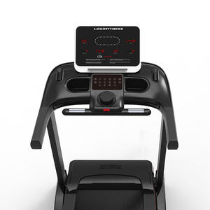 Cinta de correr eléctrica plegable con motor comercial de 3HP con ajuste de inclinación grande y diseño de ejercicio inalámbrico con pantalla LED en casa - Product Image 2