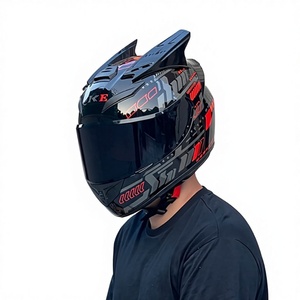 <span class=keywords><strong>Casque</strong></span> intégral <span class=keywords><strong>de</strong></span> moto ABS pour hommes et femmes, quatre saisons, anti-buée, pour motards, vente en gros, certifié 3C - Product Image 1