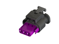 HRB 4.0mm passo 1.2 alloggiamento presa per contatto di bloccaggio 2pin
