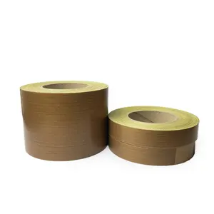 Heat Resistant Rolled Ptfe Fiberglass Tape For Sealing Machine