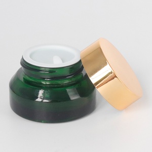 Envase de Vidrio Verde para Crema Cosmética Personalizada en Oferta, con Tapa UV - Product Image 4