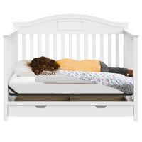 Barandilla Inflable de PVC para Cama de Bebés (0-12 Meses), Protección Contra Caídas, Bolsa de Almacenamiento Fácil de Guardar, Color Personalizado, Estilo Coreano, Portátil