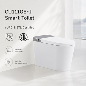WC intelligent certifié CUPC ETL <span class=keywords><strong>avec</strong></span> écran HD, chauffage instantané, double réglage utilisateur, lumière nocturne automatique et mousse électronique - Product Image 1