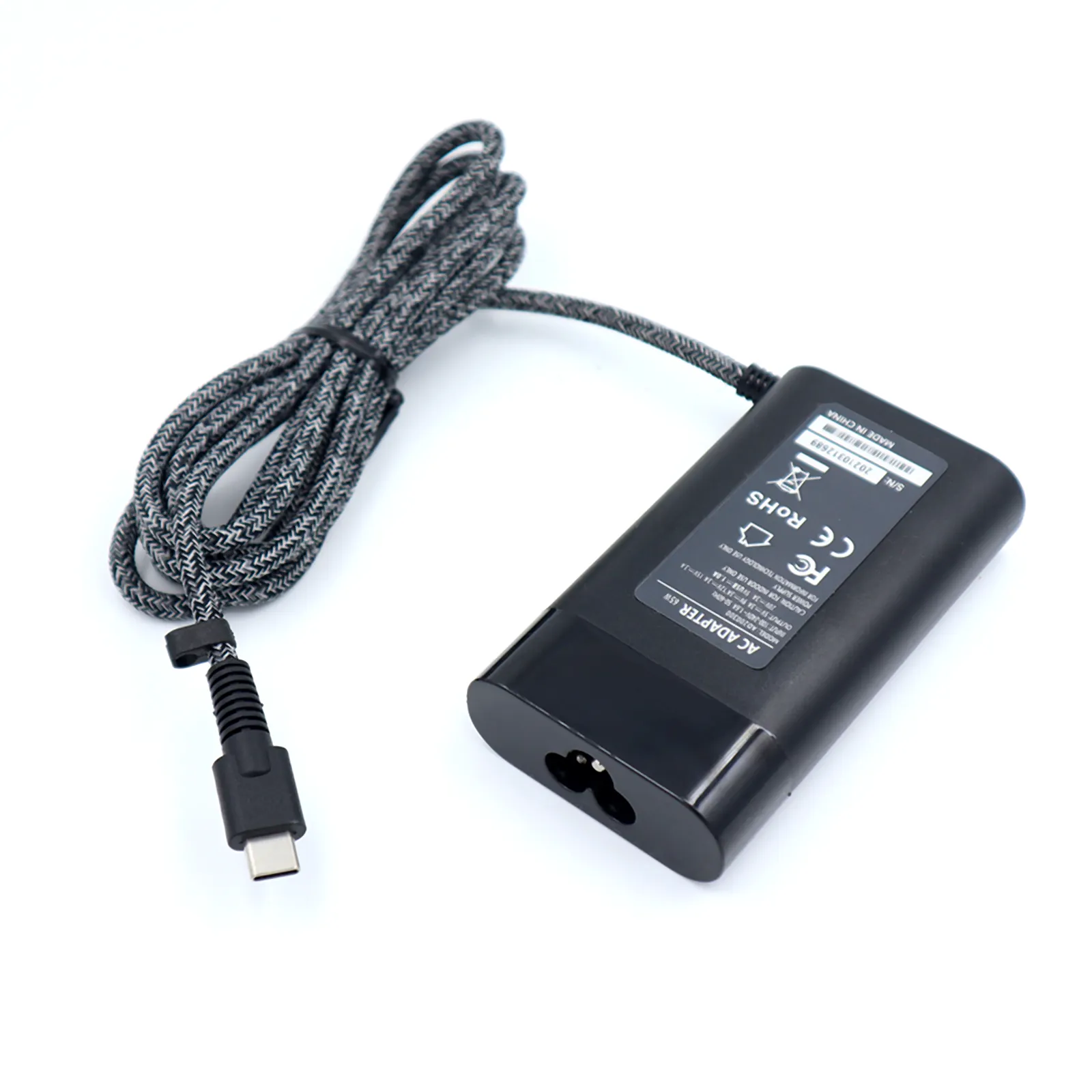 Novo Produto 65W USB Tipo C Adaptador de Alimentação Para HP Elitebook x360 1030 G2 Pro X2 612 G2 Tipo C Adaptador de Energia