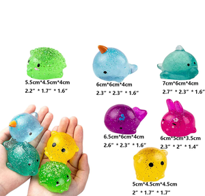 Juguetes de Peluche Transparentes Creativos con Forma de Delfín para Aliviar el Estrés, Descompresión y Juego Sensorial - de 5 a 7 Años - Product Image 6