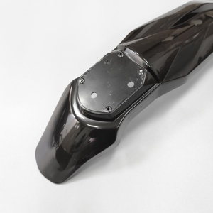 واقي أمامي معدني مقاوم باللون الأسود الكامل لدراجة لايتن باي من سورون - Product Image 3