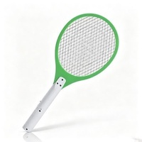 Raquette anti-moustiques électrique intelligente rechargeable en maille de fer et d'aluminium, usage domestique, portée 41-60 cm, professionnelle, pour le marché international