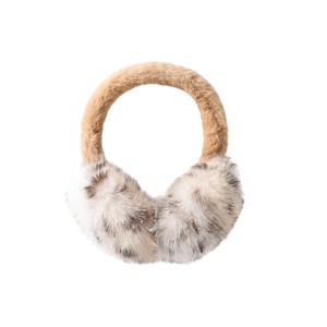 Women's Leopard Print Plush Earmuffs <b>Winter</b> <b>Ear</b> Warmers Outdoor Cycling Cold Protection Fluffy <b>Ear</b> <b>Covers</b> - Product Image 5