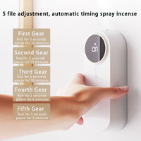 Diffuseur d'arômes automatique à atomisation, combinant l'humidification et la diffusion de parfum, créant une atmosphère confortable à la maison.