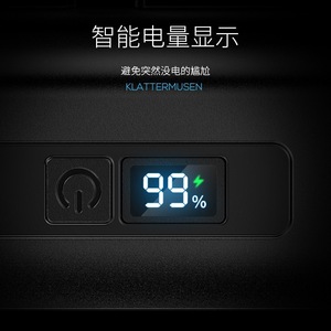 สไมล์ลิ่ง ชาร์ค QX-D329 ไฟหน้า LED สำหรับรถยนต์ไฟฟ้าพร้อมแบตเตอรี่ 4000mAh ไฟกันน้ำแบบชาร์จ USB ได้ - Product Image 3