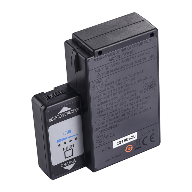 Li-ion 14.8V 4300mAh Replacement Battery BTR-09 FSM-61S FSM-601S FSM-62S FSM-602S FSM-80S for Fujikura Fusion Splicer