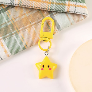 Dibujos animados para amor queso llavero colgante fresco dulce para Smiley Star <span class=keywords><strong>Joker</strong></span> bolsa pequeño PVC venta al por mayor llavero de plástico - Product Image 2