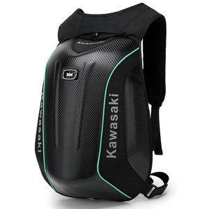 Sac à dos de voyage pour moto, grande capacité, imperméable, pour équipement complet, avec sangle d'épaule en polyester - Product Image 1