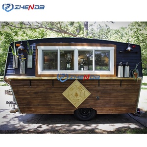 Nouvelle remorque alimentaire mobile personnalisée à vendre, camion de restauration avec conception de cuisine adaptable, camionnette à crème glacée - Product Image 3
