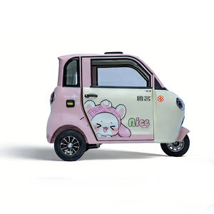 2026 Wholesale Electric <strong>Tricycle</strong> Mini 3-seater <strong>Adult</strong> New Energy Closed Body Vehicle for Rural Roads - Product Image 2