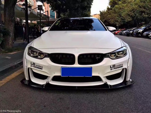 ชุดแต่งคาร์บอนไฟเบอร์สไตล์ LB สำหรับ BMW M4 พร้อมลิ้นหน้า สเกิร์ตข้าง ดิฟฟิวเซอร์ สปอยเลอร์ ซุ้มล้อ - ใหม่ทั้งหมด - Product Image 4