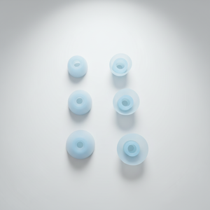 Puntas de silicona suave para los <span class=keywords><strong>o</strong></span>ídos, aislantes de ruido, de repuesto para <span class=keywords><strong>B</strong></span>&<span class=keywords><strong>O</strong></span> Beoplay <span class=keywords><strong>EX</strong></span>, en negro, gris, rosa y azul - Product Image 4