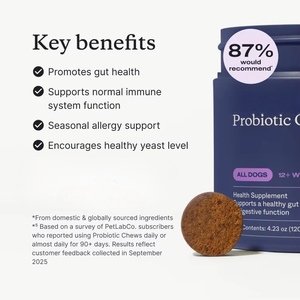 Prebióticos para Perros, Apoyo a la Salud Intestinal, Diarrea Ocasional, Alergias Digestivas Estacionales, Sabor a Cerdo, 4.2 Onzas, 30 Cápsulas Blandas - Product Image 2