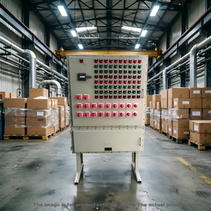 Custom Large Explosion Proof Control Console, Multi-Circuit Electrical Distribution Panel with Indicator Lights for Oil & Gas - Product Image 5