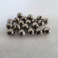 Boules en titane de 8mm perles rondes sphère en métal pour la fabrication de bijoux