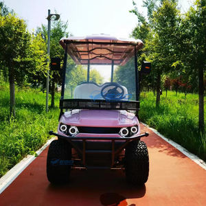 Off-Road 4 + 2 6 koltuklu elektrikli Golf arabası s düşük ucuz fiyat Buggy araba çin kulübü Golf arabası - Product Image 5