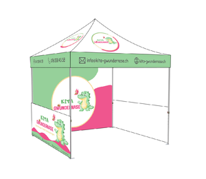 Tùy chỉnh in rainproof 10x10 Tán lều quảng cáo ngoài trời mái hiên cho các sự kiện gazebo pop-up triển lãm thương mại lều cho triển lãm - Product Image 1