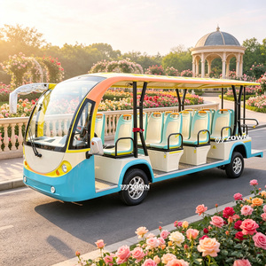 Bus touristique électrique personnalisé, directement de l'usine chinoise, 11/14 places, véhicule de navette touristique à basse vitesse et écologique avec climatisation en option - Product Image 3