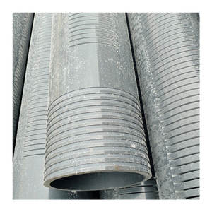 大径110mm 9インチ<span class=keywords><strong>PVC</strong></span>ボアホールウェルケーシングパイプグレーホワイトブルーカラーDinスタンダード丸パイプ - Product Image 1