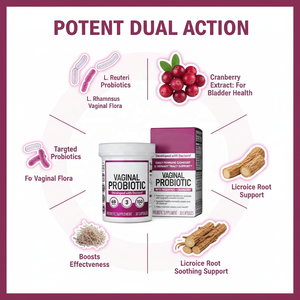 Capsules de <span class=keywords><strong>probiotiques</strong></span> vaginaux <span class=keywords><strong>pour</strong></span> femmes, 6 milliards d'UFC, avec prébiotiques à la canneberge <span class=keywords><strong>pour</strong></span> la santé des voies urinaires, 30 capsules molles <span class=keywords><strong>pour</strong></span> adultes - Product Image 3