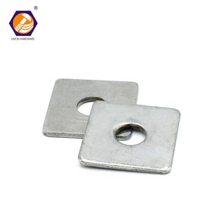 Fábrica Atacado Personalizado Bronze Quadrado Arruelas Buraco Lavadora Quadrada Edifício DIN Padrões - Product Image 1