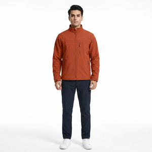 Finer Threads <b>Men's</b> Autumn Softshell <b>Jacket</b> Hooded Waterproof Canvas Fabric Vintage Style Outdoor <b>Cycling</b> Hiking Thick 100% - Product Image 1